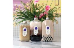 China Cold Beverage 24mm 400ml Plastic Juice Bottles With Caps supplier