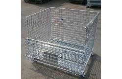China Collapsible Warehouse 250kg Wire Mesh Container Rack Heavy Duty supplier