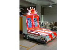 China Coin operated game  arcade bowling ball lane alley skee skill redemption machine supplier