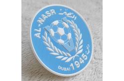 China Customized Washable Clothing 3D Silver Tpu Heat Transfer Label For Garment supplier