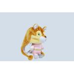 Flexible Brown Soft Plush Toys Squirrel Shape One Piece Design 25 * 40CM