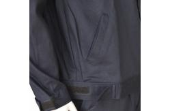China Navy Blue Fire Retardant Suit / Protective Flame Retardant Boiler Suit supplier