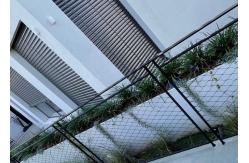 China 2.0mm Flexible Architectural Wire Mesh Balcony And Stair Protection supplier