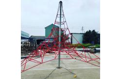 China 16mm Rope Net Playground Climbing Equipment Triangle with Aluminum Connector supplier