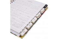 China Spiral Bound Hardcover Planner Printing 174x214mm wire binding supplier