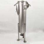 Max Flow Rate 27%-80% Filter Mesh Stainless Steel Bag Filter Housing - Wire size 1.5x2mm for sale