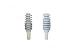China Light Gray ANSI 25KV Porcelain Power Line Insulators supplier