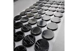 China Die Cut Conductive Silicone Rubber Gasket Self Adhesive Silicone Conductive Sheet supplier
