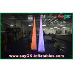 2m Inflatable Light Decoration Ice Cream Cone With Led Light