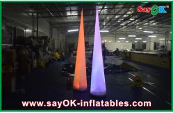 China 2m Inflatable Light Decoration Ice Cream Cone With Led Light supplier