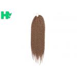 Mixed Color Synthetic Hair Pieces Twist Braiding Hair Crochet For Black Women for sale
