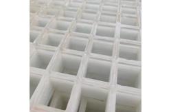 China Transparent FRP Molded Grating Heavy Duty Fiberglass Grating Weather Resistance supplier