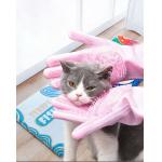 Massage Gloves Bath Grooming Dog Cleaning Washing Bathing Tool Shampoo Hand Comb Silicone Pet Brush