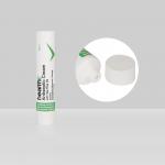 Empty Custom Cosmetic Tubes Plastic Cream Squeeze D25mm 20-60ml With Vertical Stripe Screw Cap for sale