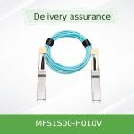 NVIDIA MFS1S00-H010V 200Gb/s QSFP56 Active Optical Cable - 10m AOC for HDR InfiniBand & 200GbE Data Centers for sale