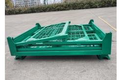 China Stackable Wire Mesh Pallet Cage Stillage Containers OEM supplier