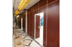 China Hotel Space Separating Acoustic Resistant Folding Movable Partition Wall supplier
