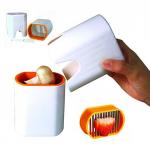 Mini Plastic Vegetable Cutter Reusable , Egg Fruit And Vegetable Chopper for sale