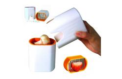 China Mini Plastic Vegetable Cutter Reusable , Egg Fruit And Vegetable Chopper supplier