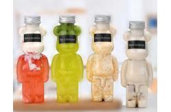 China Food Grade Plastic Beverage Bottles Squeezable 23.3oz 16 Oz Honey Bear Bottles supplier