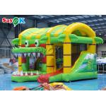 Small Multi fun Crocodile Inflatable Bounce Castle House Slide For Kid