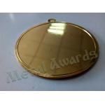 3D Lacework Engraved Soccer Medals For Kids , Custom Medals And Ribbons