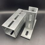 Galvanized Steel 100x100x3mm Slotted Square Channel for sale