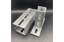 China Custom Size 80x80x3mm Modular Frame Cold Formed Square Channel supplier