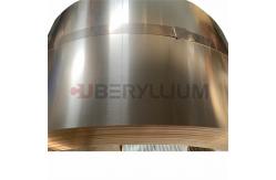 China Copper Beryllium BrB2 BrBNT1.9 Bronze Ribbon / Tape / Strip 0.02mm To 2mm supplier