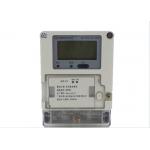 Carrier Module Single Phase Smart Meter , Industrial Energy Meter With Digital Display for sale