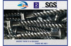 China Rail Screw & Spikes,  Spiral Spikes for railway fastening system supplier