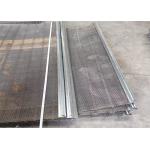 45 65 Steel Vibrating Screen Wire Mesh Stone Crusher Rubber Crimped for sale