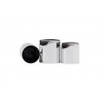 24mm Shiny Silver Aluminum Disk Top Cap Closures UV coating for sale