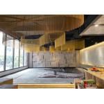 Metal Mesh 1.0mm Chain Link Screen Curtain In Restaurants Cafes And Retail Outlets for sale