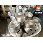 A403 WP316L BUTT WELD CAP STAINLESS STEEL FITTING SANDBLASTED SURFACE