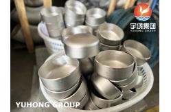 China A403 WP316L BUTT WELD CAP STAINLESS STEEL FITTING SANDBLASTED SURFACE supplier