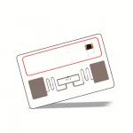UHF HF Dual Frequency RFID Card ISO14443A+1800-6C Protocol Combined 13.56MHz/125Khz for sale