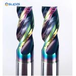 Customized End Mill 3 Flutes Tungsten U-Shaped  DLC Coating For Aluminum OEM Support CNC Cutting Tools for sale