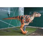 Brown Interactive Head Realistic Animatronic Dinosaur Costume For Adults for sale