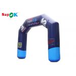 Arch Bridge Design Outdoor Sport Racing Games Inflatable Finish Line Arch / Blow Up Entrance Arch for sale