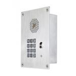 Flush Mounted Analog Door Intercom , Rugged Clean Room Phone