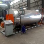 10 Bar 4000kg/H Diesel Oil Fired Steam Boiler PLC Gas Steam Boiler for sale