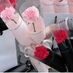 Mother's Day single flower wrapping paper, single rose bouquet packaging bag, carnation flower wrapping paper, single bag for sale