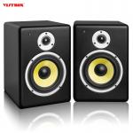 Active Monitor Audio Powered Speakers Pair Studio Speakers Audio Mixing Recording for sale