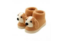 China Plush Animal Slippers With Heel supplier