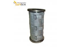 China Customized Reusable Fiberglass Thermal Insulation Fabric Cover Removable Insulation Jacket supplier