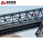 Light Weight Steel Truss Bridge Large Span Building Metal Frame for sale
