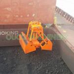 2 Rope Loading Wireless 12 Cubic Crane Grab Bucket for sale