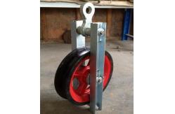 China Transmission Line Steel Cable Pulling Pulley Stringing Conductor Pulleys supplier