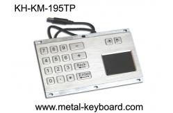 China IP65 Rate Kiosk Numeric Panel Mount Keyboard  , Rugged Keyboard Metal supplier